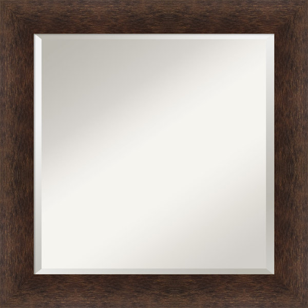 Loon Peak® Hattan Wood Wall Mirror Wayfair